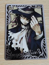 Are you Alice? アリス SP 箔押し 14 ムービック オトメイト イカレ帽子屋