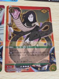 ナルト NARUTO カードゲーム まとめ カード 初期【ウルトラ レア カード】希少品 166 ザク ドス キン 草薙の剣 サムネイル 3