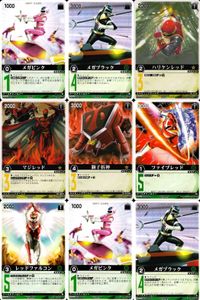 カード レンジャーズストライク まとめ レンジャーズストライク メガブラック レンジャーズストライク レンジャーズストライク 獅子折神 ファイブレッド レッドファルコン メガピンク メガブラック ★カードリスト参照 サムネイル 1