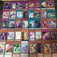 美少女系 デッキパーツ 被り無しコレクション 40枚 遊戯王 まとめ 幻想の見習い魔術師 不知火