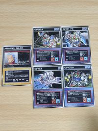 Super Robot Taisen Card Lot GP01 GP02 GP03