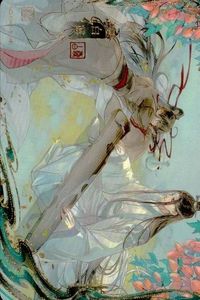 カード 魔道祖師 挿絵 L4B MD CH 015 15 白露 L <!-利用不可文字-!>遊 KAYOU