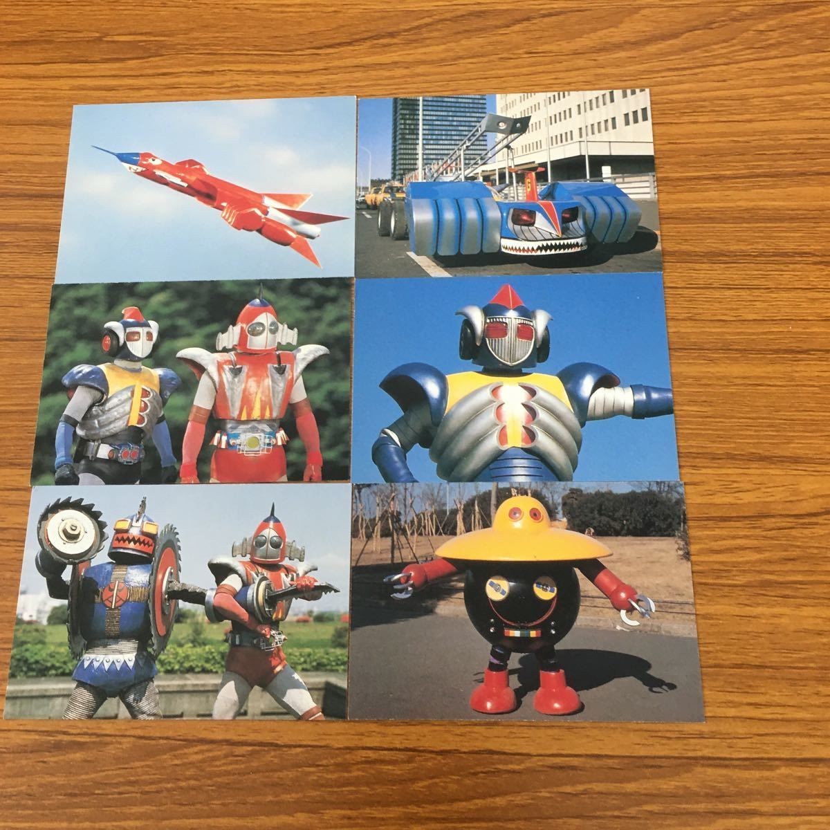 変身ヒーロー スナック カード まとめ 宇宙鉄人 キョーダイン グランカー グランゼル 4