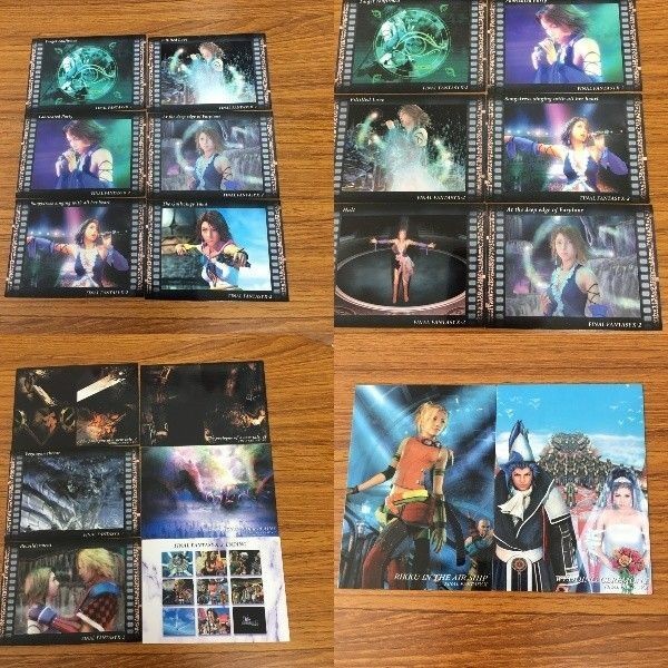 ファイナルファンタジー Ⅹ 2 カード まとめ ユウナ リュック 10 レン シューイン シーモア 9 11 14
