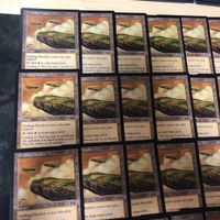 MTG Drifting Meadow 40 Urza's Saga Land Japanese Lot サムネイル 2