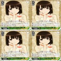 乙女のメランコリー 恵 4枚 R ヴァイスシュヴァルツ 冴えない彼女の育てかた カード まとめ サムネイル 1