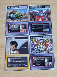 Super Robot Wars Card Lot Sai Sai Ci Master Gundam Devil