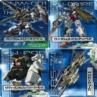 Gundam 00 Double O Seravee Exia Repair Card Lot