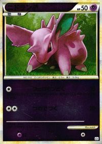 p7 ポケモン カード LEGEND ニドラン♂ L3 034/080 1EDITION入り ミラー