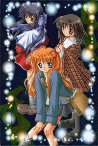 anime-38 カード Kanon カノン カード 非売品 プロモ キラ KEY 川澄舞