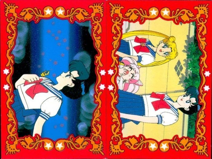 セーラームーン R カード 森永 ハイクラウンチョコ 水野亜美 マーキュリー ちびうさ うさぎ まとめ モリナガ MORINAGA