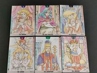 アニメ三銃士 辻初樹 カード まとめ タロットカード ダルタニアン アトス ポルトス アラミス リシュリュー枢機卿 ミレディ アンヌ王妃 ルイ13世 ロシュフォール伯爵 コンスタンス サムネイル 1