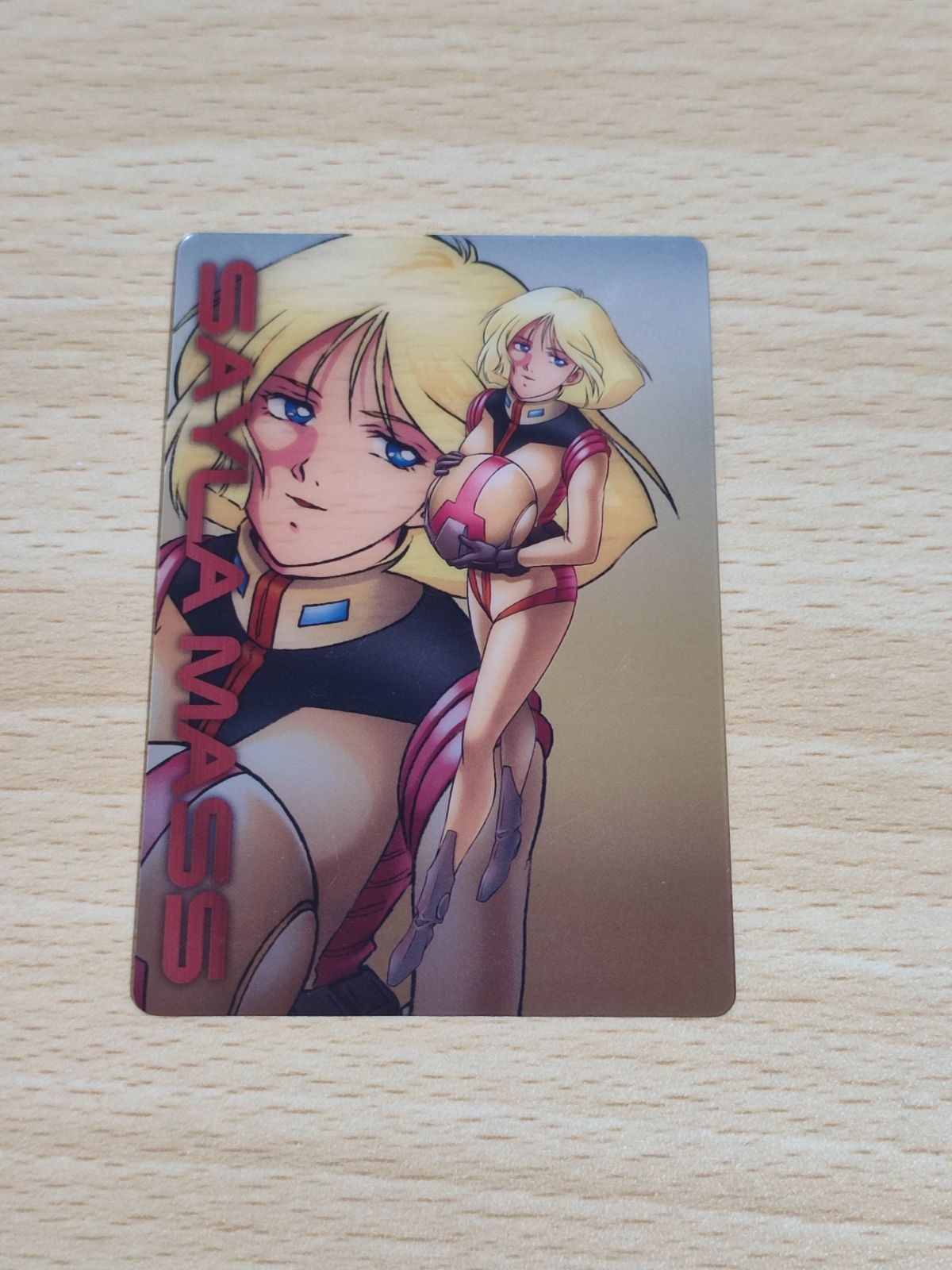 Rare Seyla Wafer Chocolate Clear Card Mobile Suit
