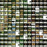 MTG Magic Trading Card Game 144 Cards Black Green Lot
