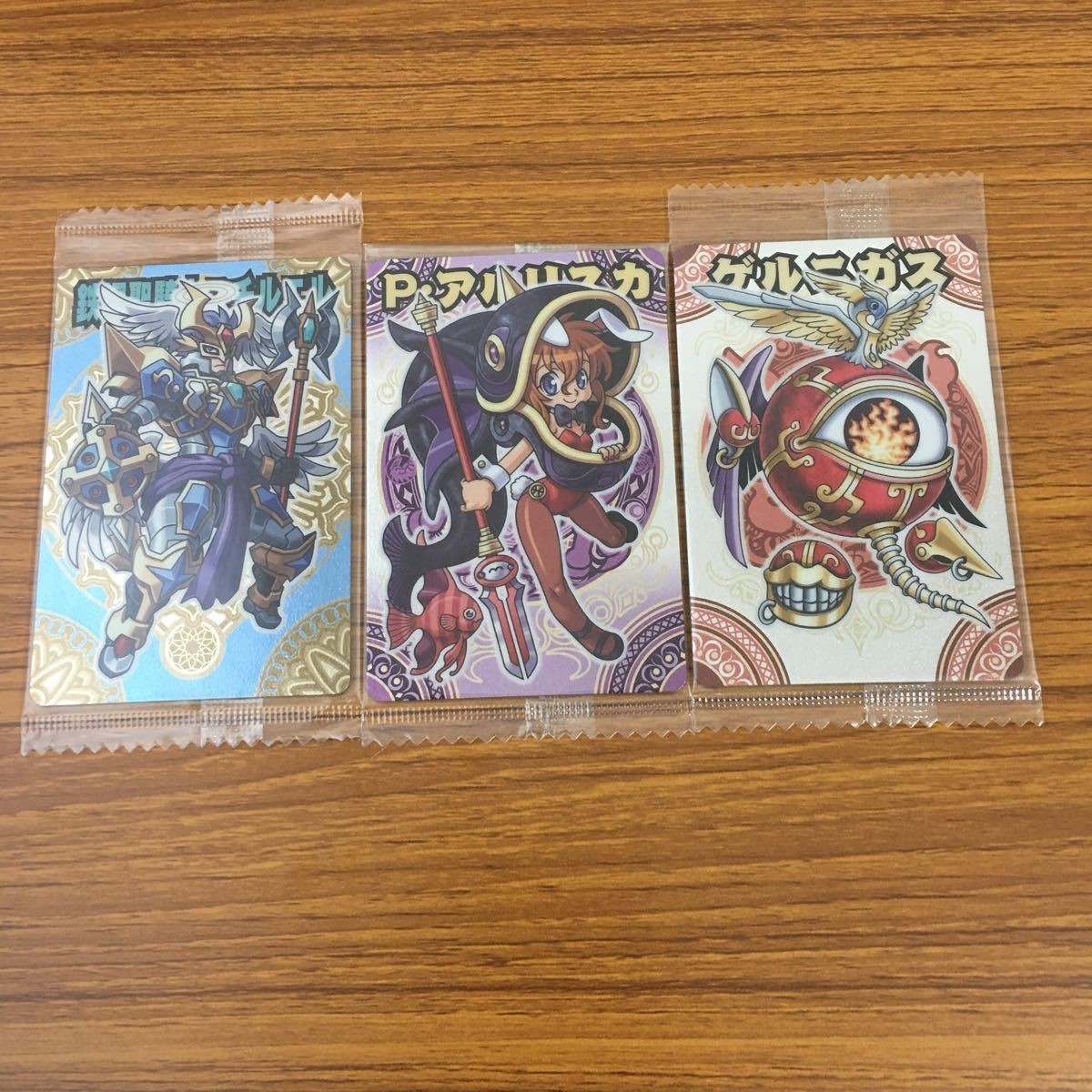 未開封 まとめ 神羅万象 カード ゲルニガス P アルリスカ 鉄鋼聖騎士 スチルエル レア キラ 26