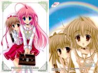 カード Gift ギフト P 非売品 プロモ P01 No 1 箔押し 美少女 にじいろストーリーズ ブロッコリー ゲーム 恋愛 サムネイル 2