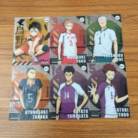 Haikyuu Card Lot Rynosuke Tanaka Yuu Nishinoya Anime サムネイル 1
