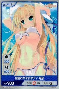 カード divine cross ディヴァインクロス ALIAS CARNIVAL アリアズ カーニバル SR 雪月花 月詠 金髪わがままボディ 美少女 ALAC 01 14 ALAC-01-14 サムネイル 1