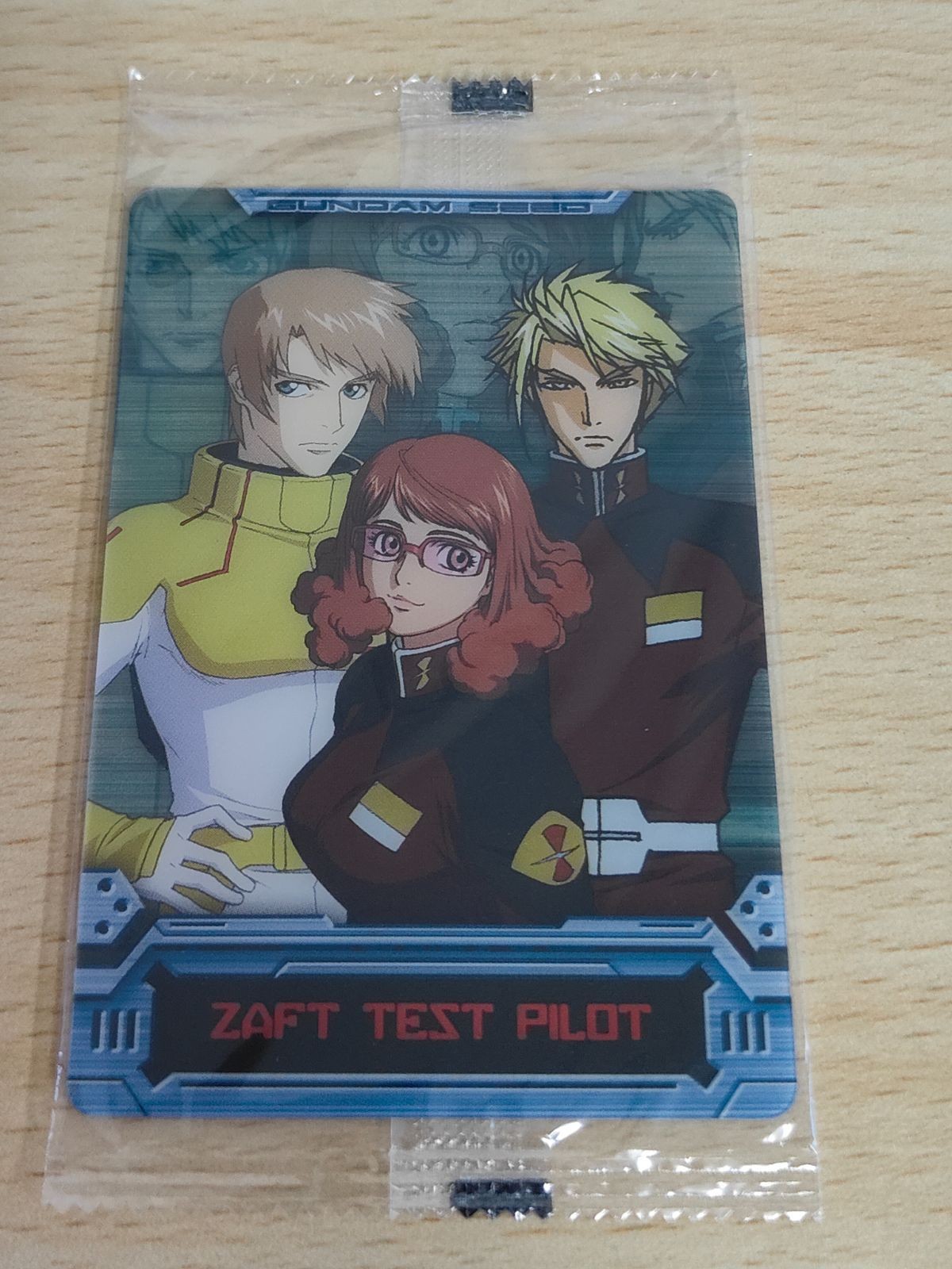 MSVカード/機動戦士ガンダムSEED DESTINY ウェファーチョコ The COMPLETE W S7-020-236:ザフトテストパイロット(コートニー、リーカ、マーレ)