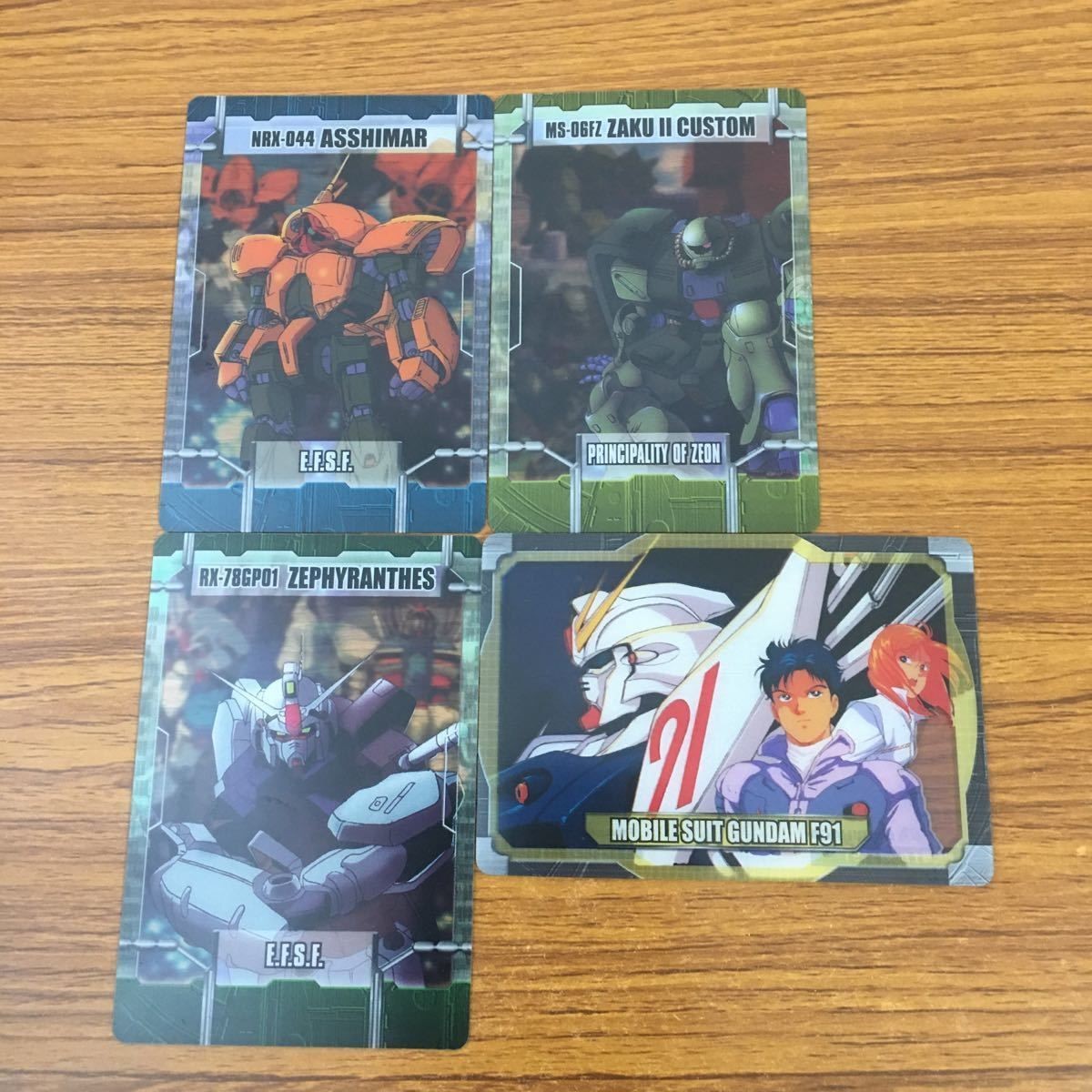 カード クリア トレカ まとめ ガンダム ザク 試作1号機 アッシマー 14
