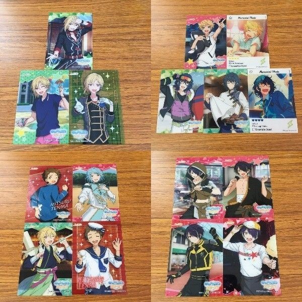 あんさんぶるスターズ あんスタ カード クリアカード まとめ 仁兎 青葉 仙石 なずな つむぎ 忍 11 春川 紫之 24