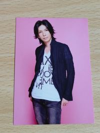 ROOT FIVE/蛇足/膝上・両手ポケット・背景ピンク/「ROOTFIVE JAPAN TOUR 2014 SUMMER DAYS STORY」トレカ サムネイル 1