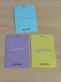 OCTPATH/太田駿静/裏面黄/CD「Sweet(通常盤)」(UMCK-5727)初回プレス分封入特典トレーディングカード サムネイル 2