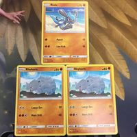 ポケモンカード 旧裏面 英語 海外版 3枚 リオル サイホーン 9