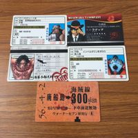One Piece Portgas D Ace Jinbe Card Lot Japanese Anime TCG