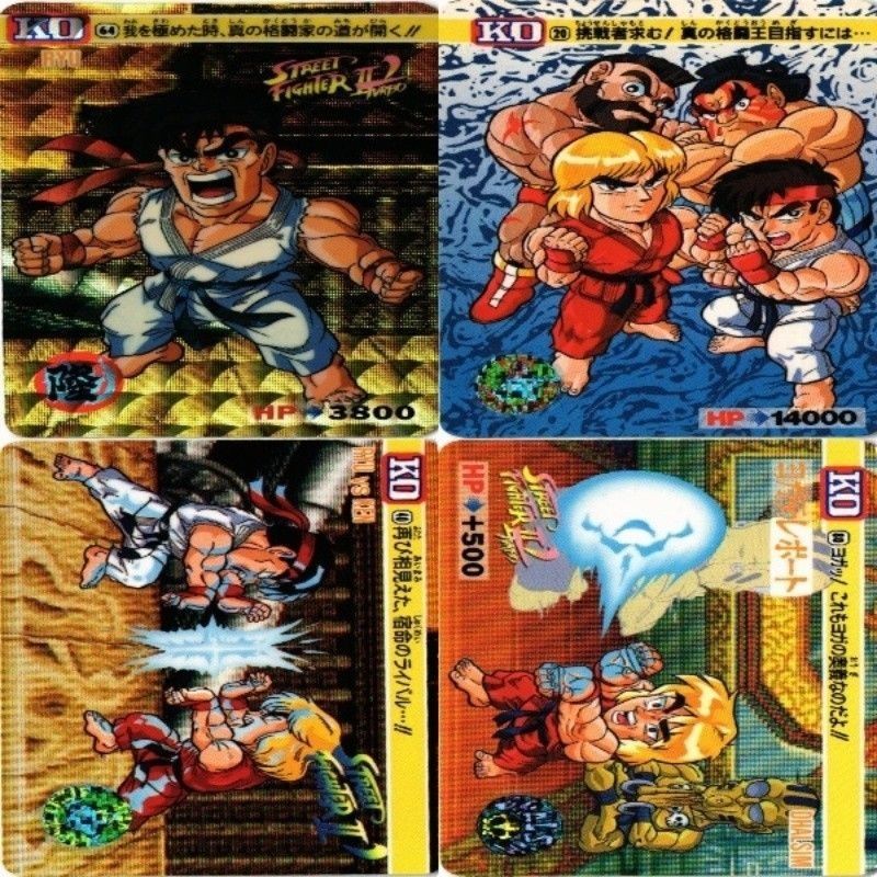 ストリートファイター カードダス リュウ ケン プリズム カード まとめ