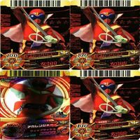 ゴレンジャー アカレンジャー ダイスオー DX EX スーパー戦隊バトル GR KR カード まとめ サムネイル 1