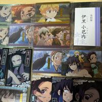 鬼滅の刃 出しつくし 鬼滅 カード ダス 炭治郎 禰<!-利用不可文字-!>豆子 鬼舞辻 しのぶ 我妻 珠世 3D カード 未開封 込み サムネイル 3