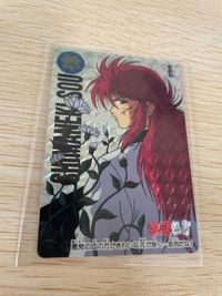 YuYu Hakusho Kira Holo Card 56 Kurama Bandai Carddass