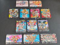 Bandai SD Gundam Shine Gundam Superior Dragon Card Lot