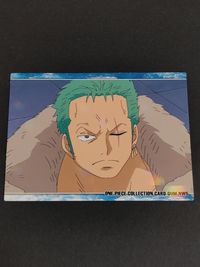 One Piece Zoro Card Ensky Holo