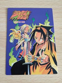 シャーマンキング 原作絵 カード 麻倉葉 恐山アンナ 阿弥陀丸 原作イラスト ジャンプ 非売品