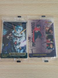 森永 ガンダム総集編 ウェファーチョコ ドモン・カッシュ ウエハース ドモン シャイニングガンダム 未開封 サムネイル 1