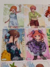カード 五等分の花嫁 クリアカード まとめ 中野 一花 二乃 三玖 四葉 五月 サムネイル 4
