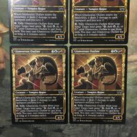MTG マジックザギャザリング カード まとめ SNC-BF 妖艶な無法者/Glamorous Outlaw(ショーケース) 4枚セット 72 サムネイル 2