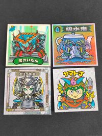 Lotte Super Big Riman Card Seal Vintage Japanese