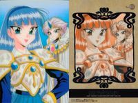 カード 魔法騎士 レイアース まとめ 獅堂光 龍咲海 鳳凰寺風 クレフ R レア R 03 3 05 5 ブロッコリー トミー レア サムネイル 3