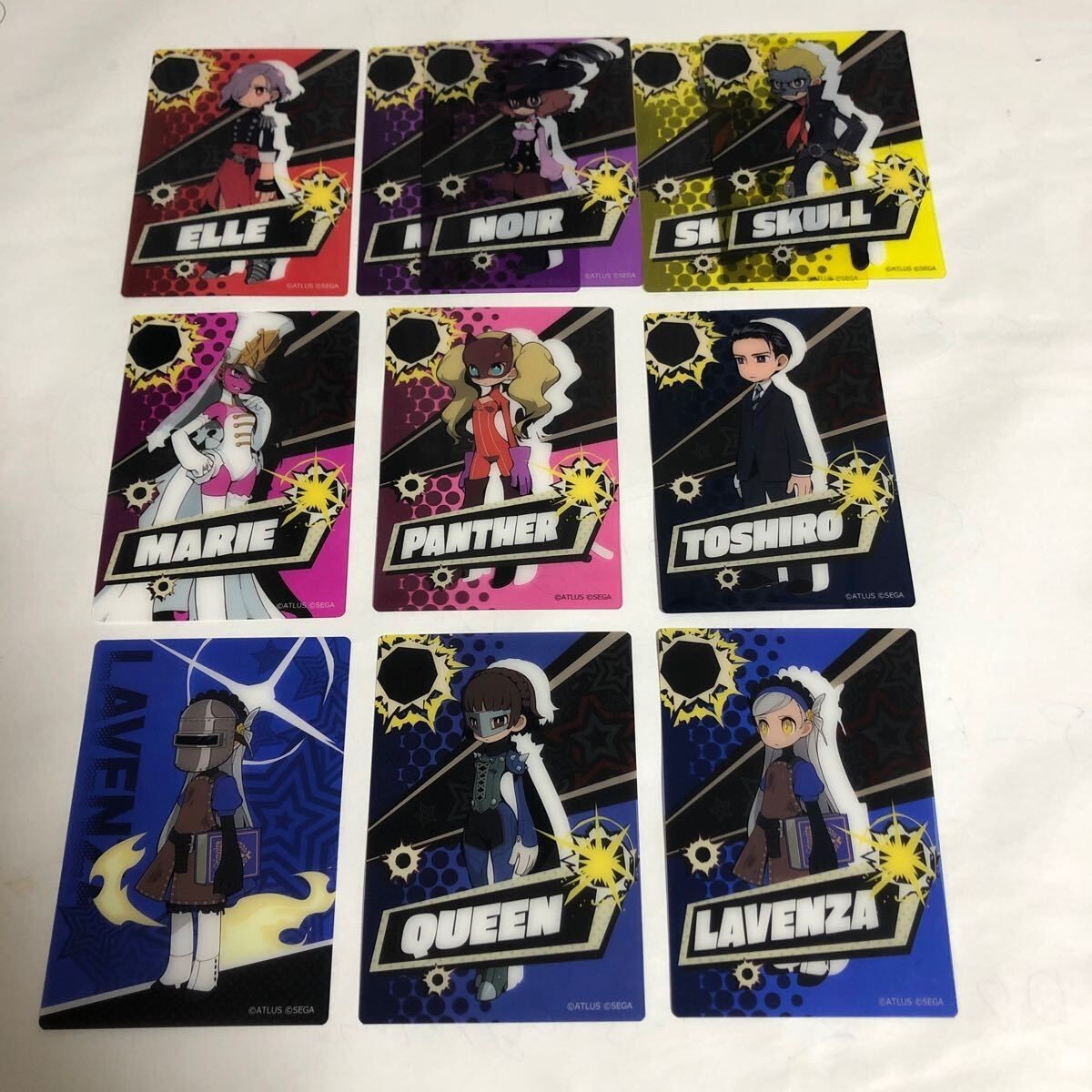 ペルソナ5 p5 クリアカード まとめ ラヴェンツァ 春日部統士郎 エル マリー パンサー クイーン