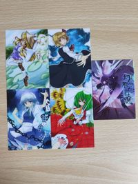Touhou Lunatic Red Eyes Card Lot Japanese Anime