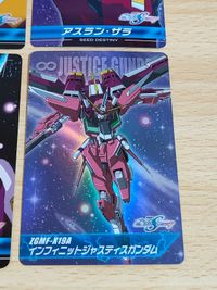 ガンダムSEED DESTINY カードダス カード ザ・コンプリートカード アスラン・ザラ アスラン レアカーﾄﾞセット セイバーがんd舞う インフィニット ジャスティスガンダム イージスガンダム サムネイル 4