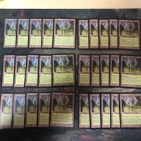 型番統一 30枚 滑りやすいカルスト Slippery Karst USG ウルザズ・サーガ MTG 旧枠 まとめ 日本語 英語版 JP EN