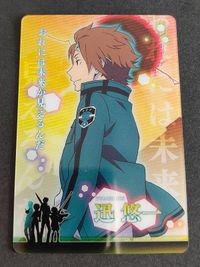 ワールドトリガー ワートリ メタルカード 迅 悠一 カード メタリック ウエハース サムネイル 1