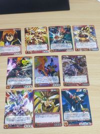 GaoGaiGar Crusade Card Lot Guy Genesic Big O