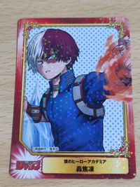 ヒロアカ 僕のヒーローアカデミア 轟焦凍 SCF カード コミックフェスティバル アニメイト