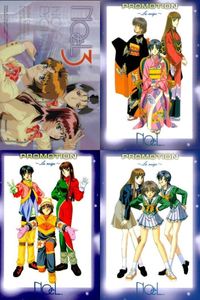 Noel Card Promo Lot Japanese Anime