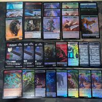 MTG Token Set Foil Japanese Dress Code Soldier Food Samurai サムネイル 3